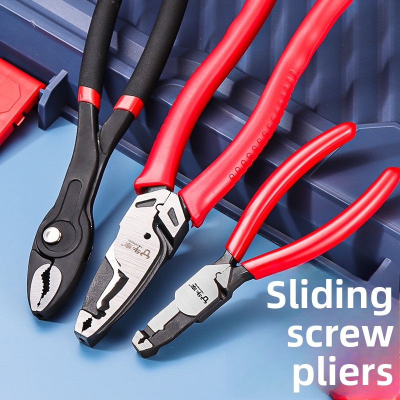 Multi Tool Plier - Alicate Deslizante Multifuncional de Grau Industrial