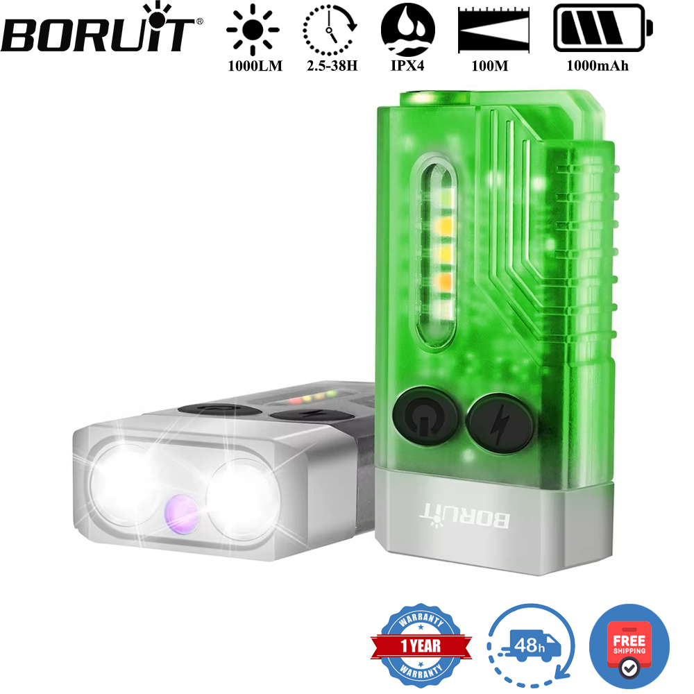 Fishing Kit Compact - Boruit v10 chaveiro uv led edc
