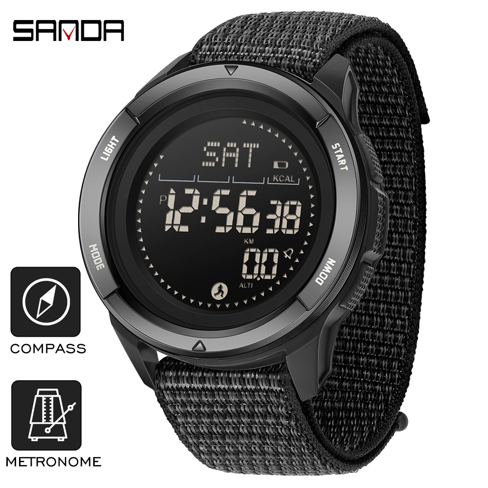 Sanda marca relógios eletrônic - Compass Lensatic avaliação e preço