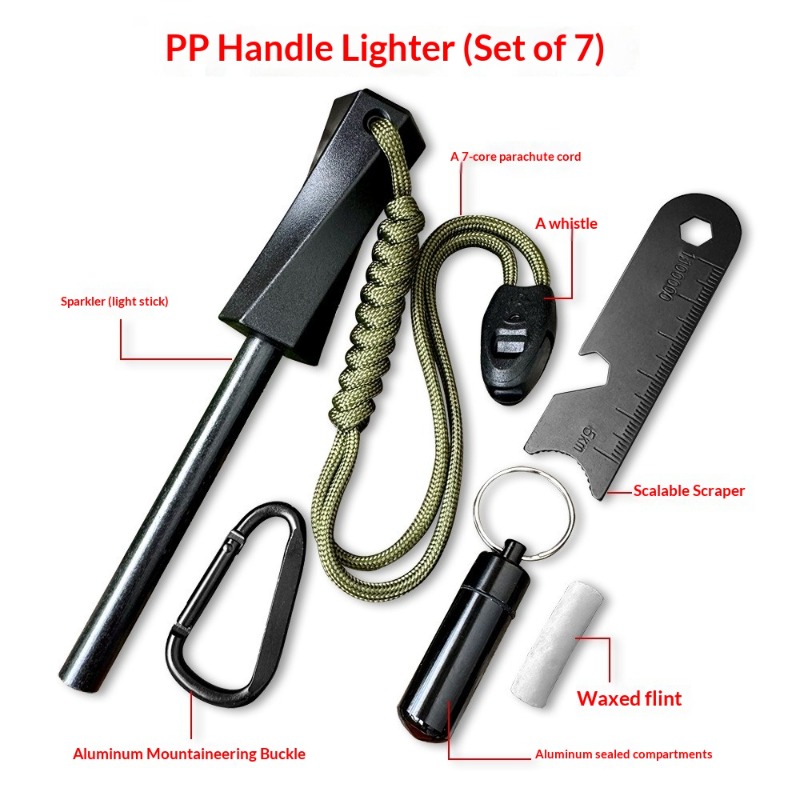 Acendedor de Fogo de Sobrevivê - Magnesium Fire Starter avaliação e preço