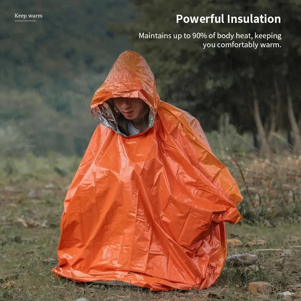 Capa de chuva de emergência po - Emergency Poncho Rain avaliação e preço