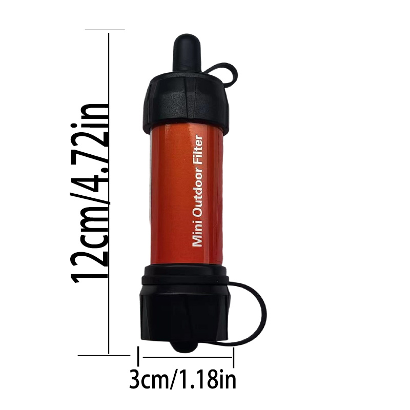 Filtro de água portátil para s - Water Purification Straw avaliação e preço